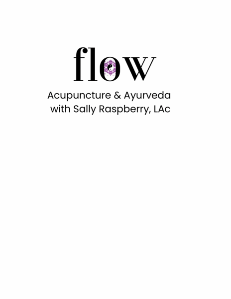 Flow Acupuncture & Ayurveda with Sally Raspberry